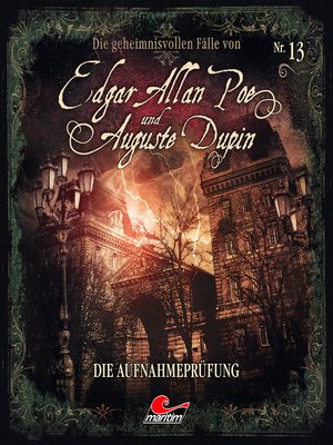 cover image of Edgar Allan Poe & Auguste Dupin, Folge 13